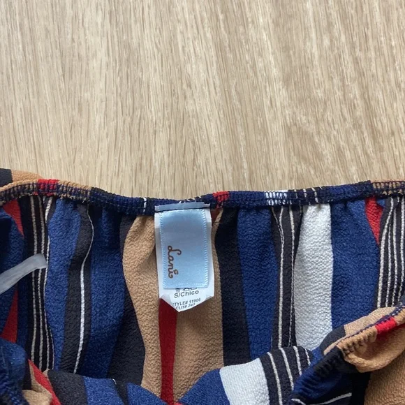 💜NWOT💜 Lani Strapless Striped Jumpsuit - Picture 5 of 9